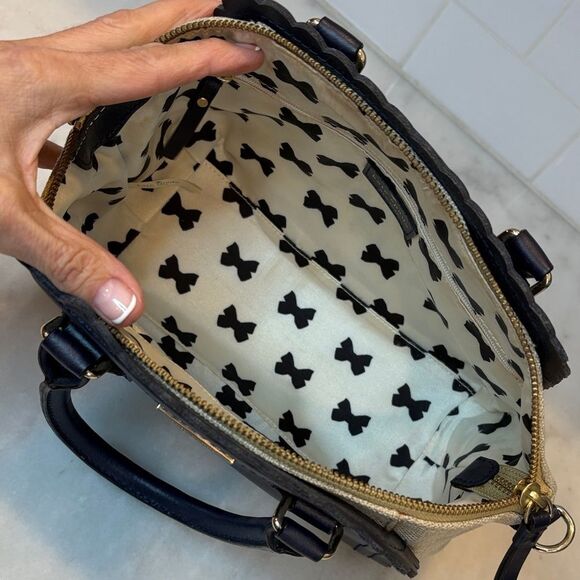 Kate Spade Bag Purse Handbag Leather Lilac Road Marguerite Convertible Satchel - Picture 13 of 16